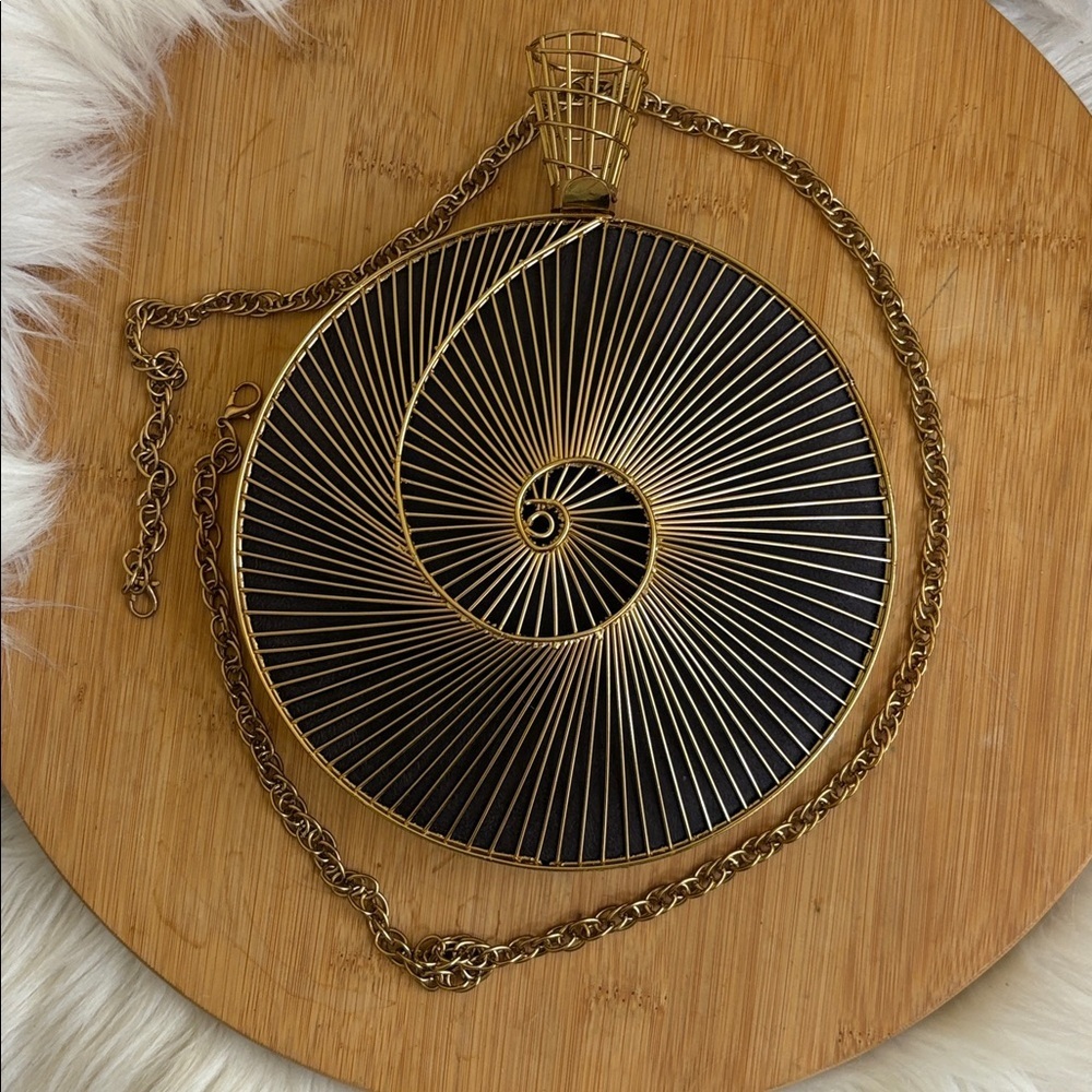 Ramla NIP Spiral Tourbillon Handmade Moroccan Clutch Crossbody Shoulder Bag $339 - Picture 17 of 17